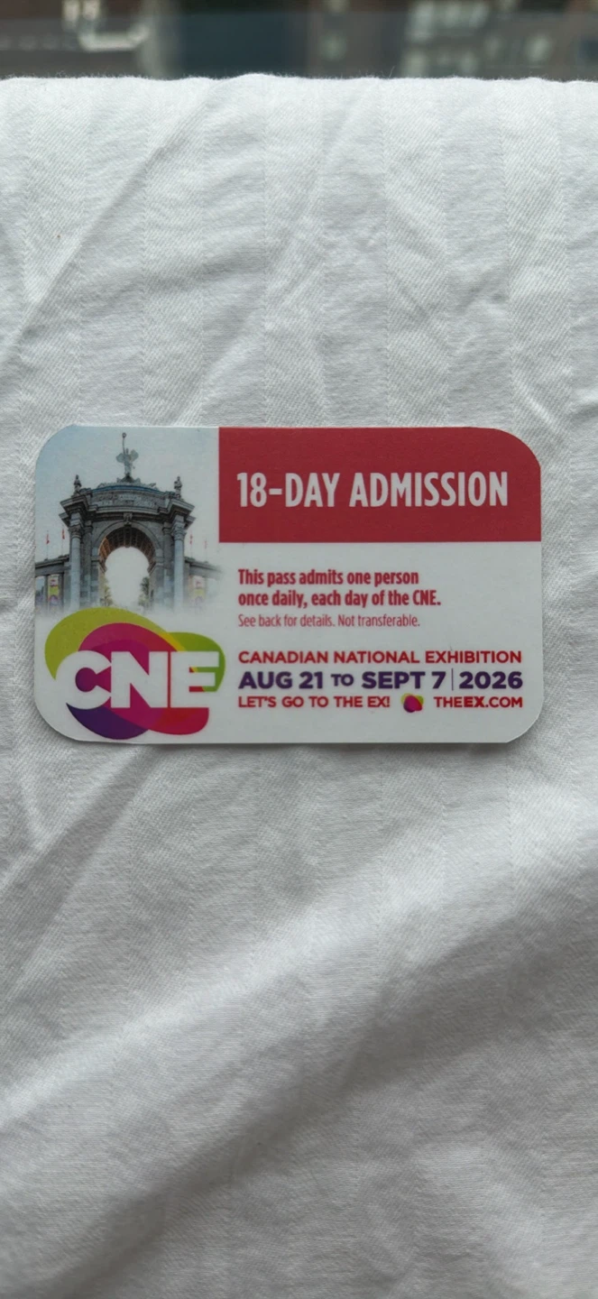 CNE 2026 18-Day Admission Pass