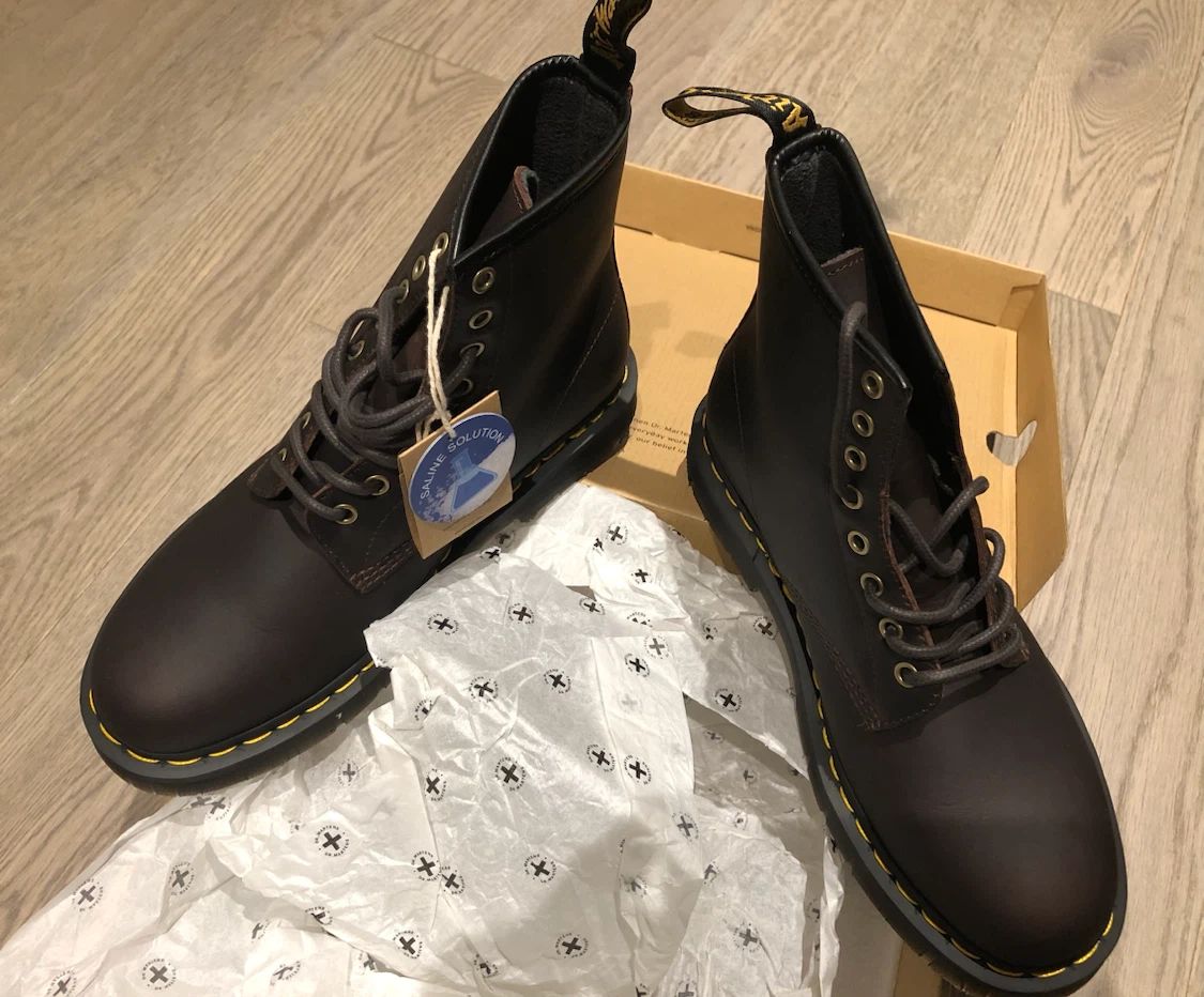 [Brand new]Dr. Martens 1460 Snowplow WP Cocoa Boots - photo 3