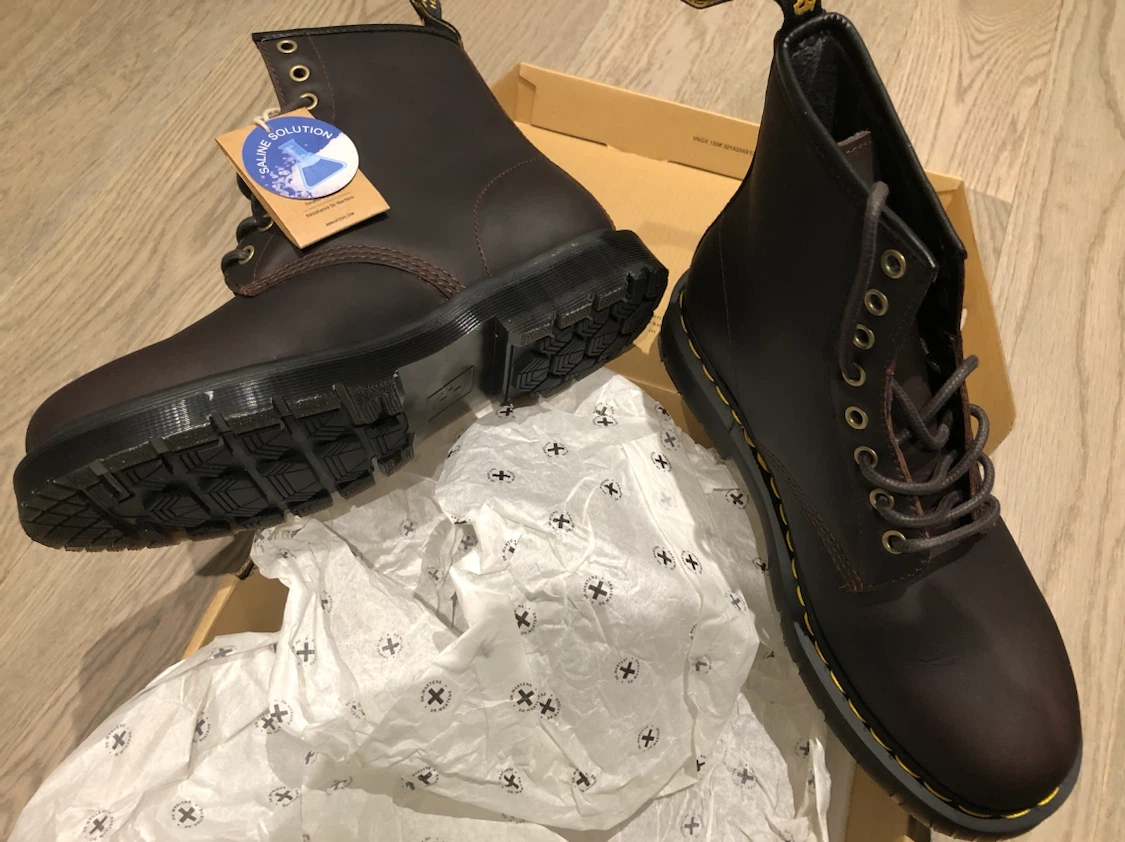 [Brand new]Dr. Martens 1460 Snowplow WP Cocoa Boots - photo 4