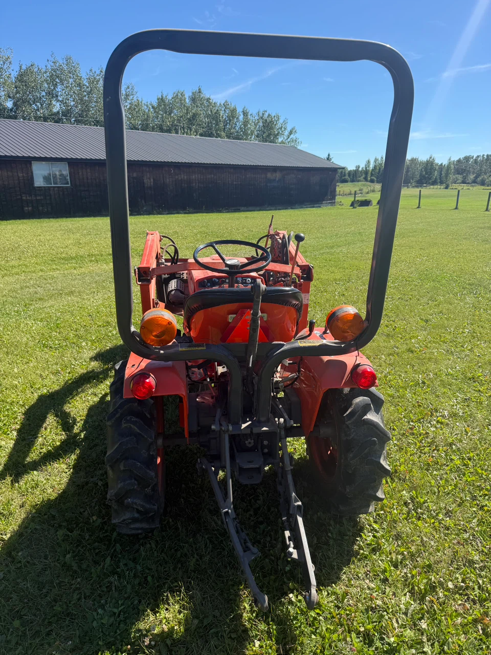 Kubota Tractor, Rototiller, & Blade attachment - photo 2