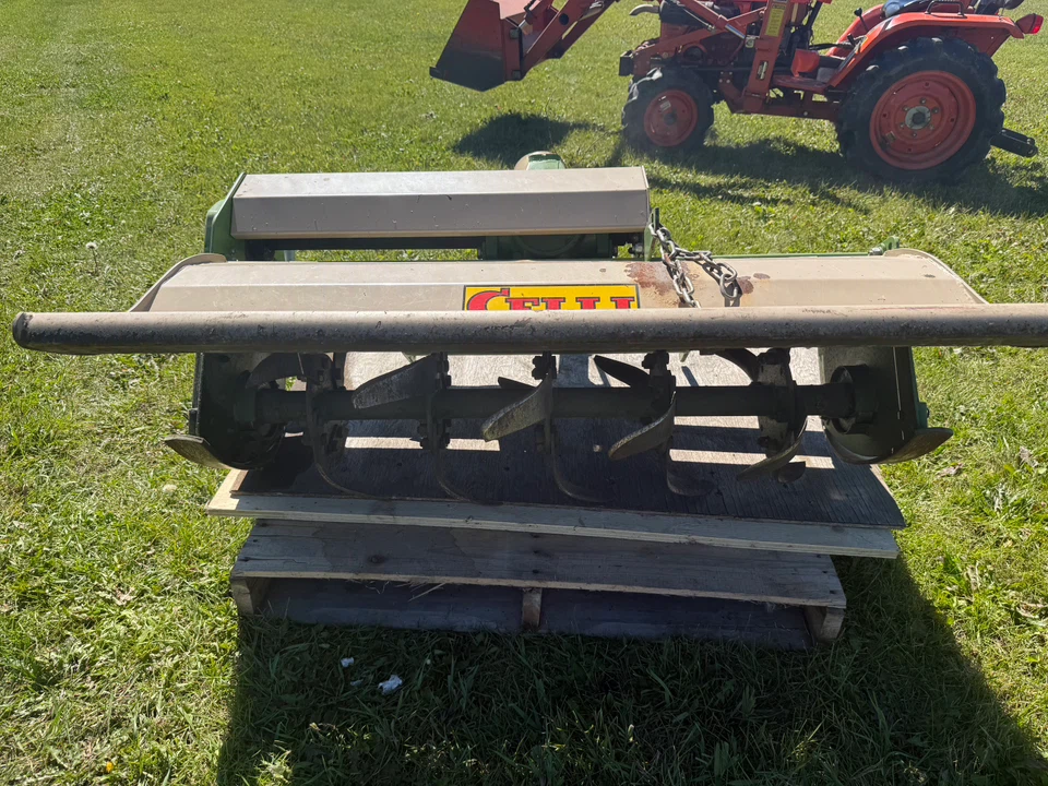 Kubota Tractor, Rototiller, & Blade attachment - photo 5