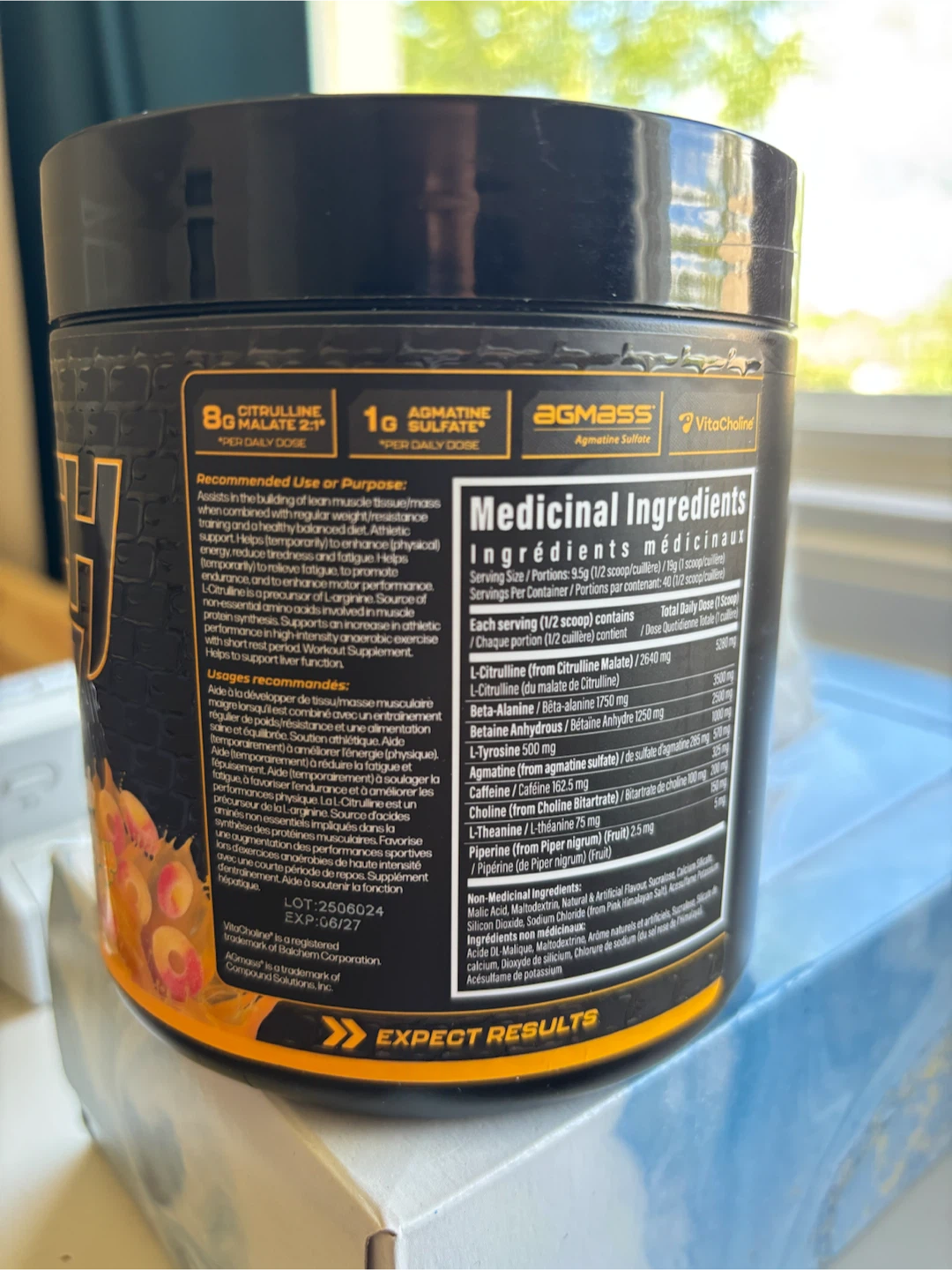 TC Nutrition Batch 27 Pre-Workout Peach Rings 380g - photo 2