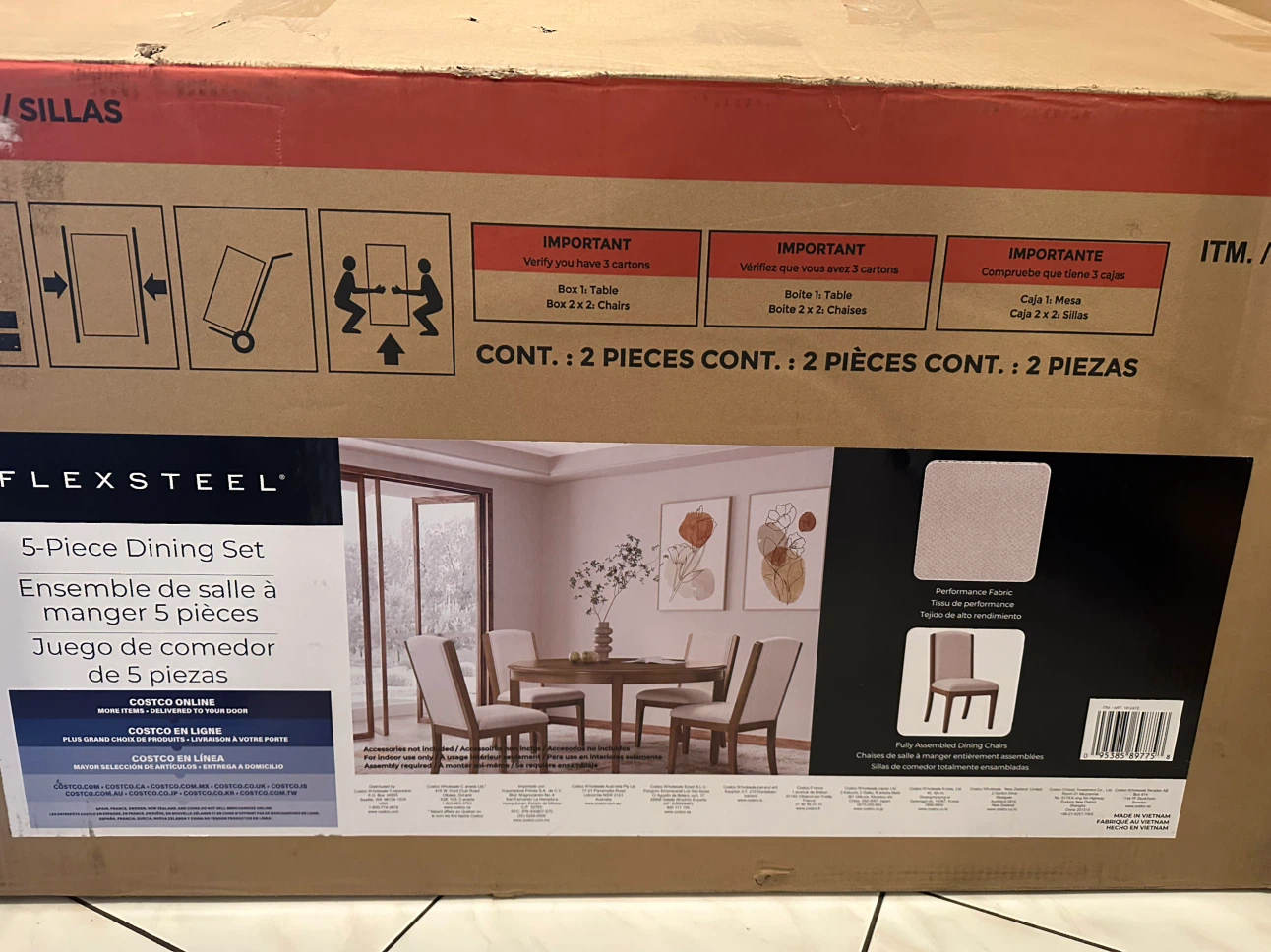 Flexsteel Atrium 5-Piece Dining Kitchen Set - photo 4