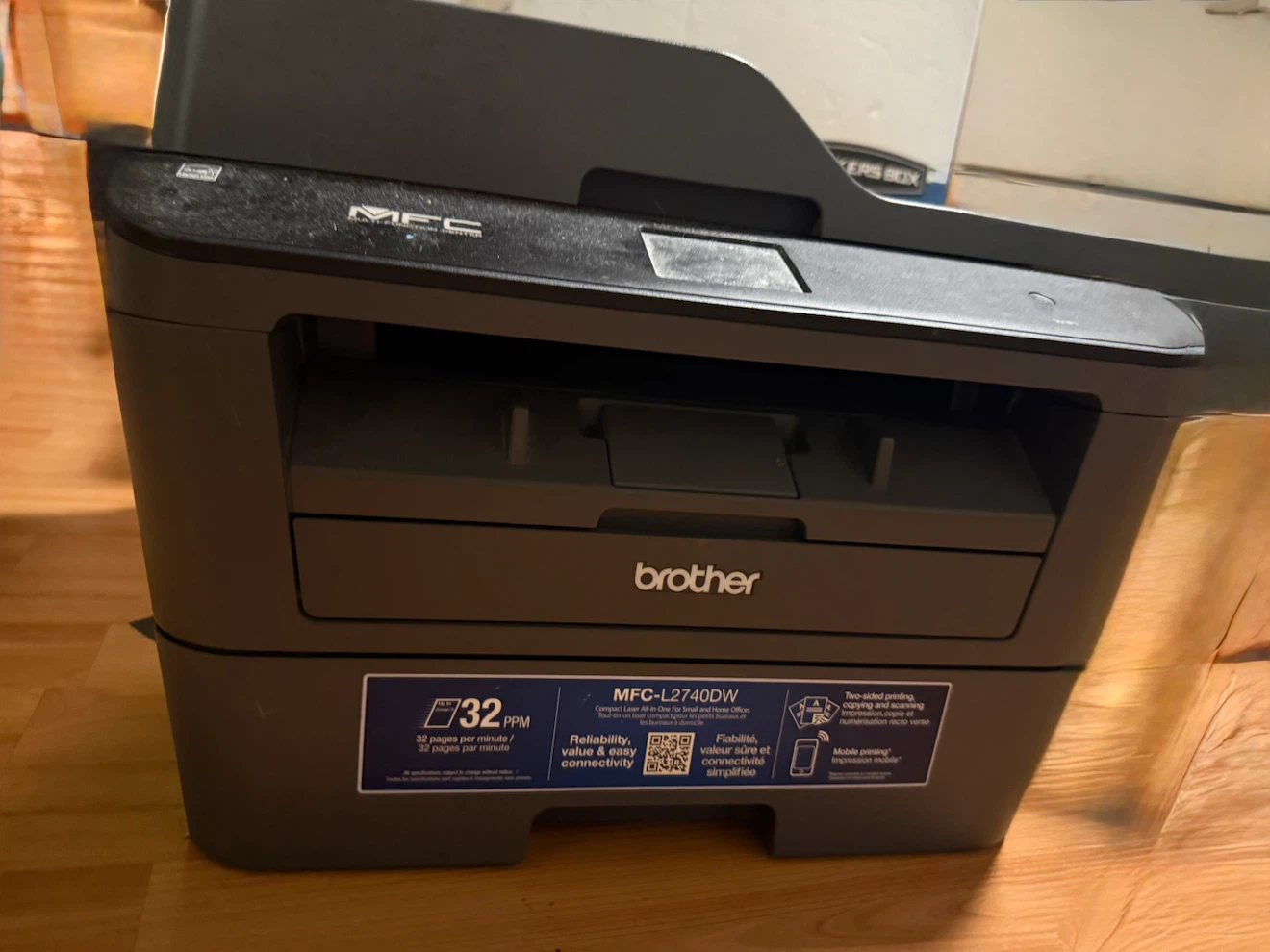 Brother MFC-L2740DW Wireless Monochrome Laser Printer - photo 2