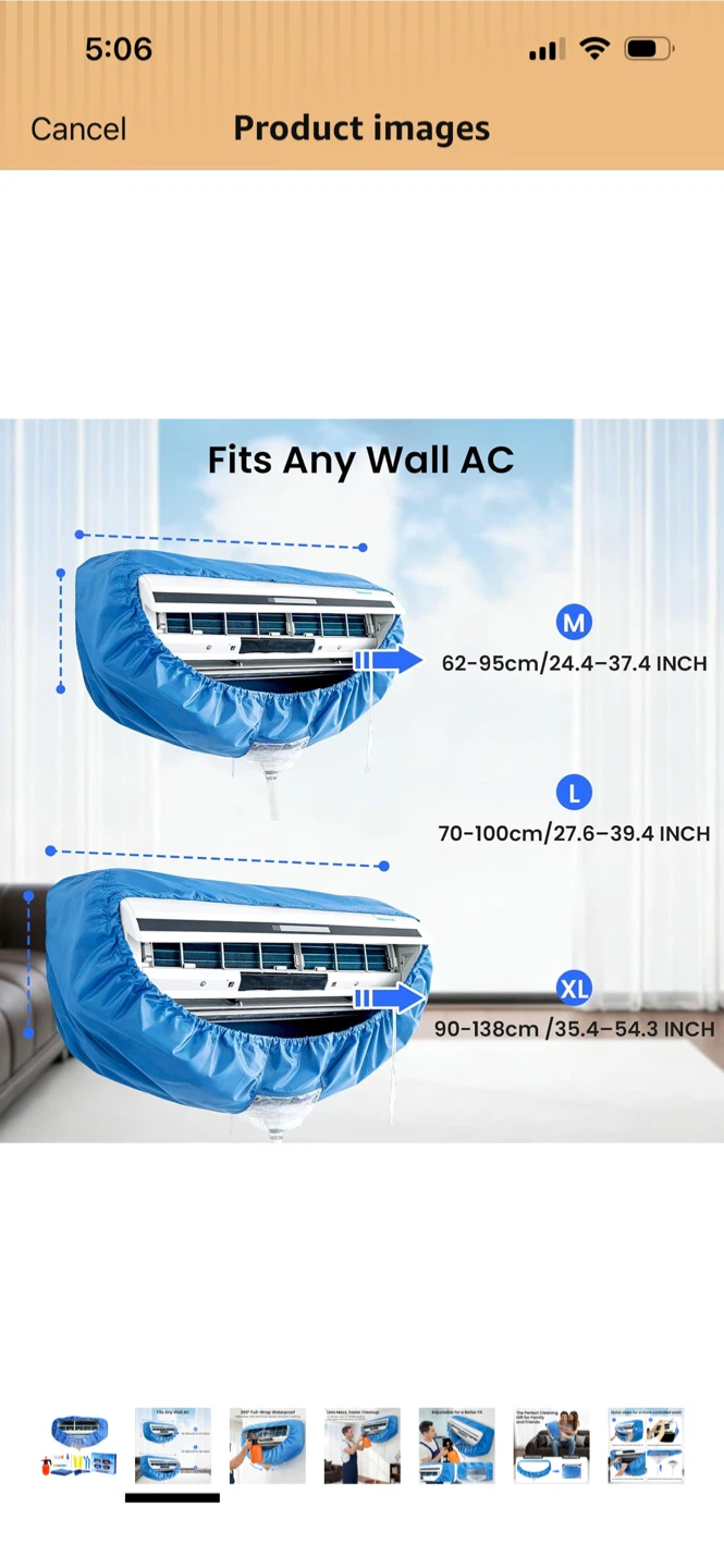 New-Air Conditioning Cleaning Cover-Large - photo 2