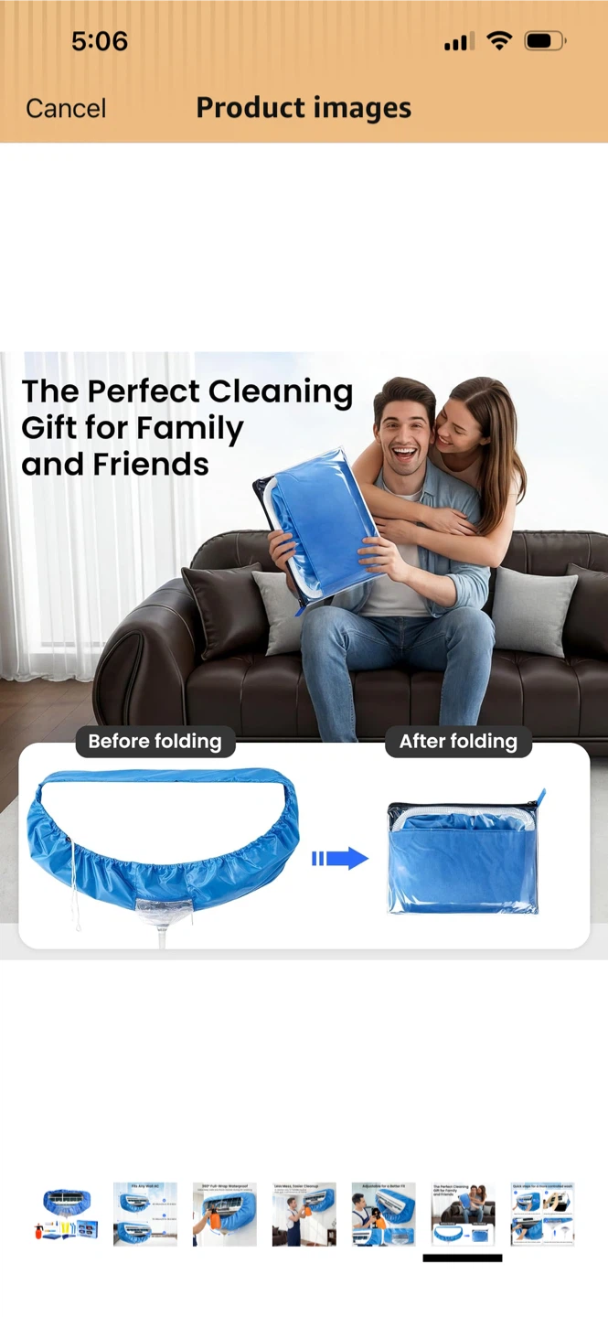New-Air Conditioning Cleaning Cover-Large - photo 3