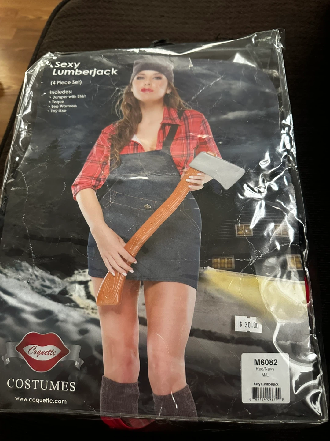 Coquette Sexy Lumberjack Costume