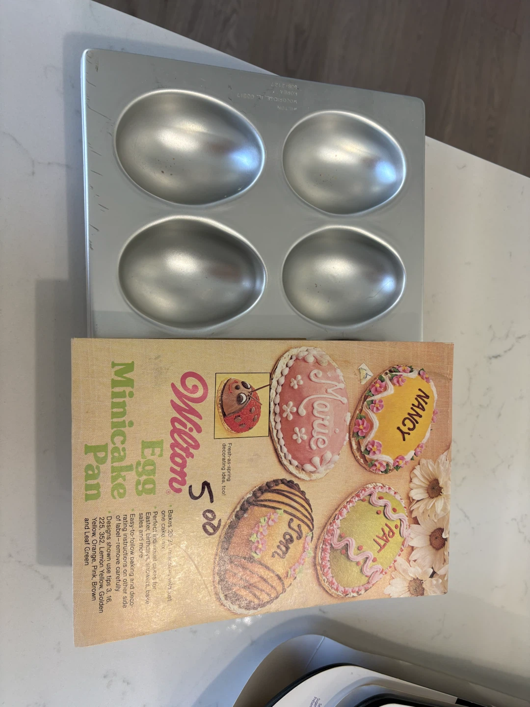 Wilton Mini Cake Pans - Snowman, Coffin, Egg, Finger Shapes - photo 3