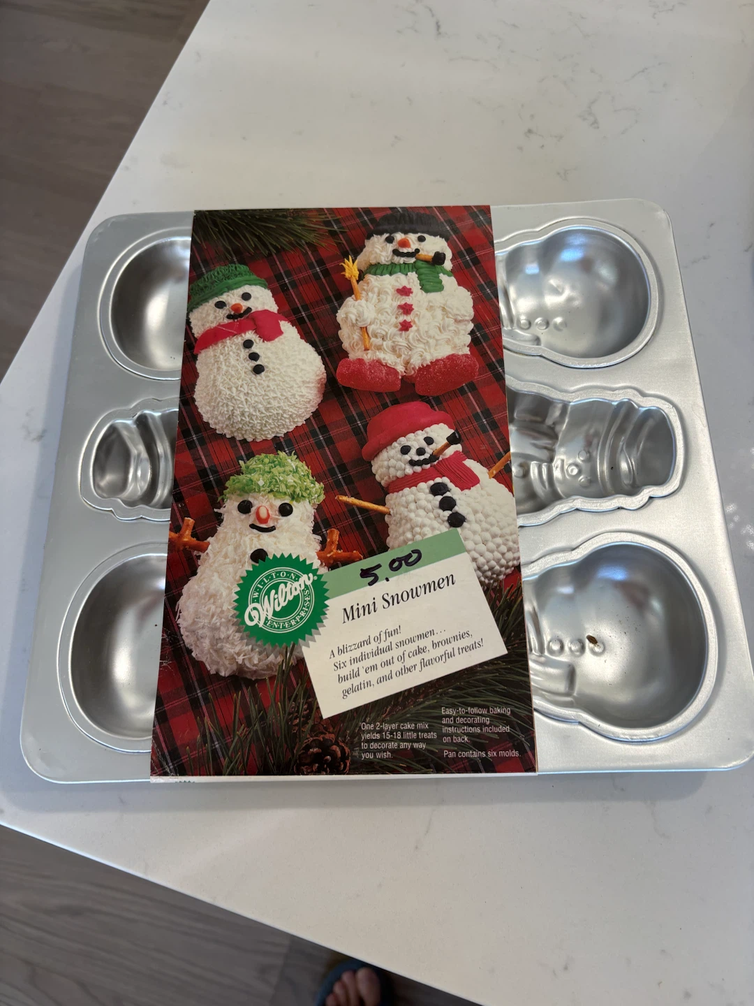 Wilton Mini Cake Pans - Snowman, Coffin, Egg, Finger Shapes - photo 4