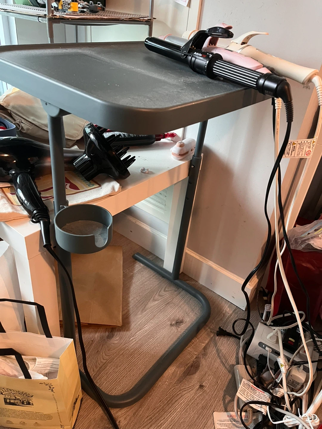 IKEA BJÖRKÄSEN Laptop Stand - Beige - photo 2