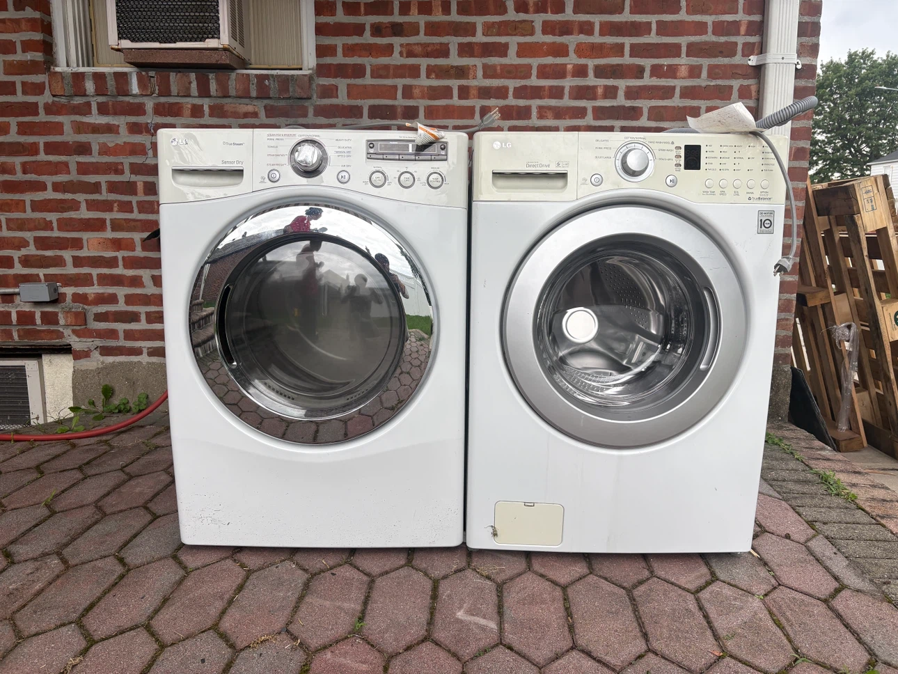 LG Front Load Washer and Dryer Set