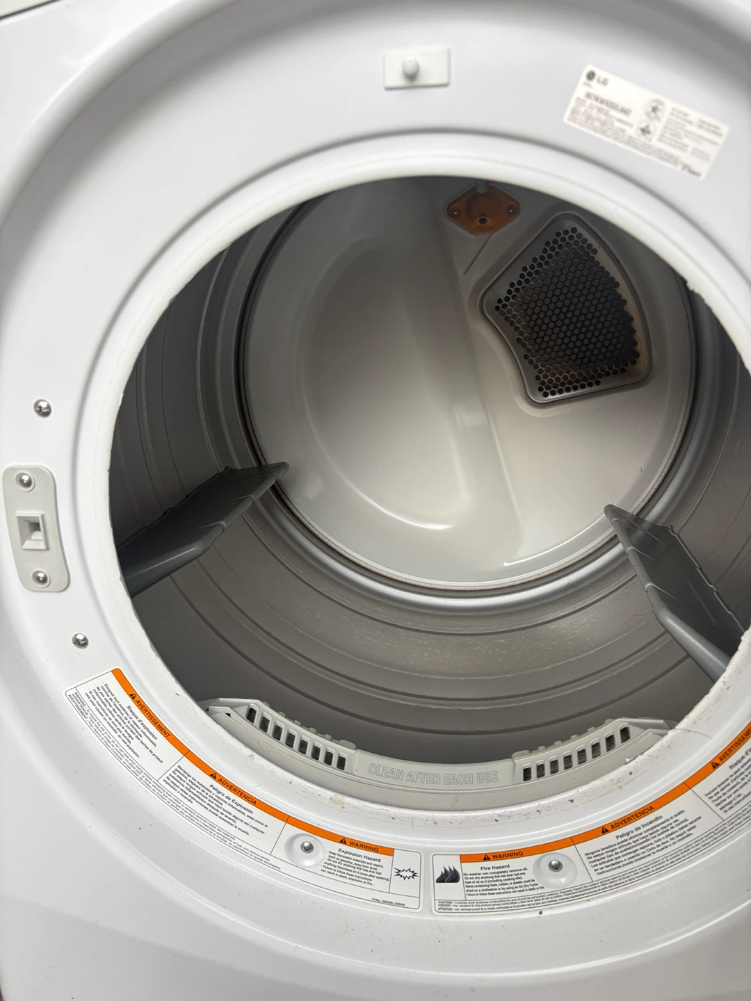 LG Front Load Washer and Dryer Set - photo 3