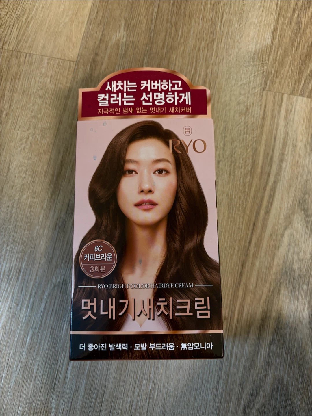 RYO Hair Dye Cream 6C Coffee Brown