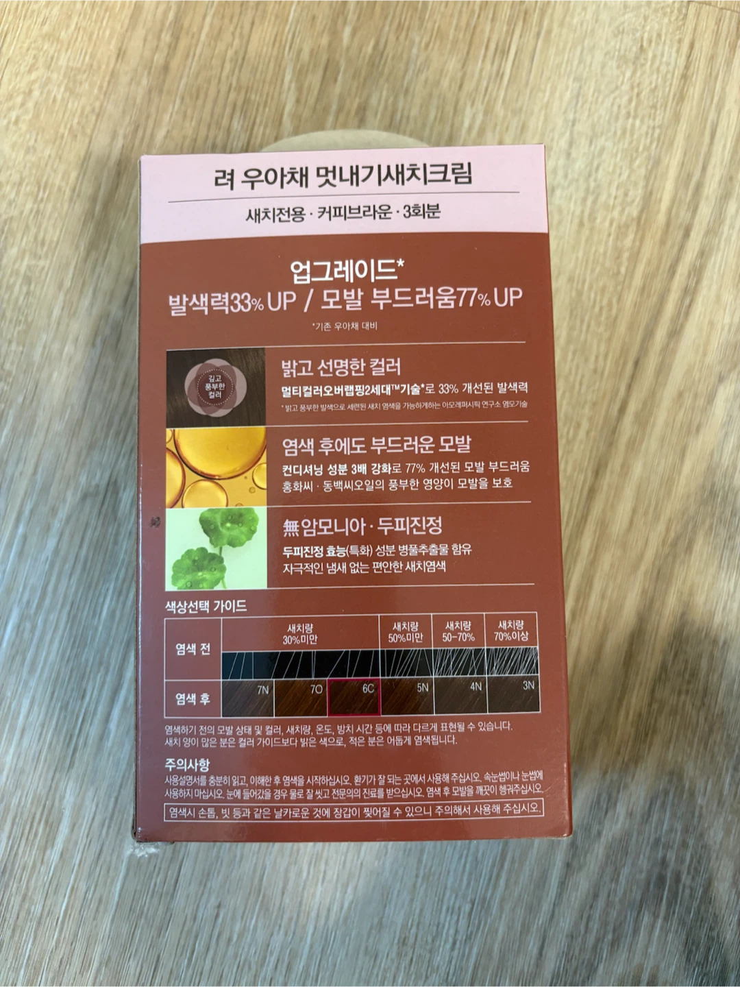 RYO Hair Dye Cream 6C Coffee Brown - photo 2