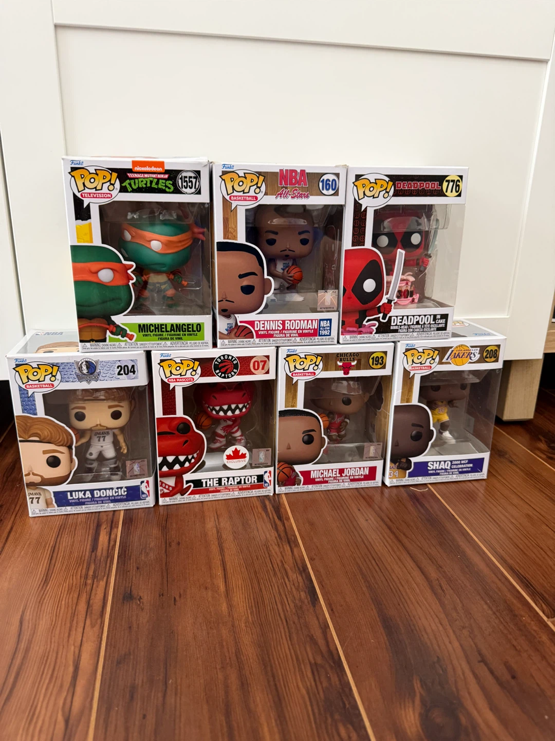 Lot of 7 Funko Pop Figures
