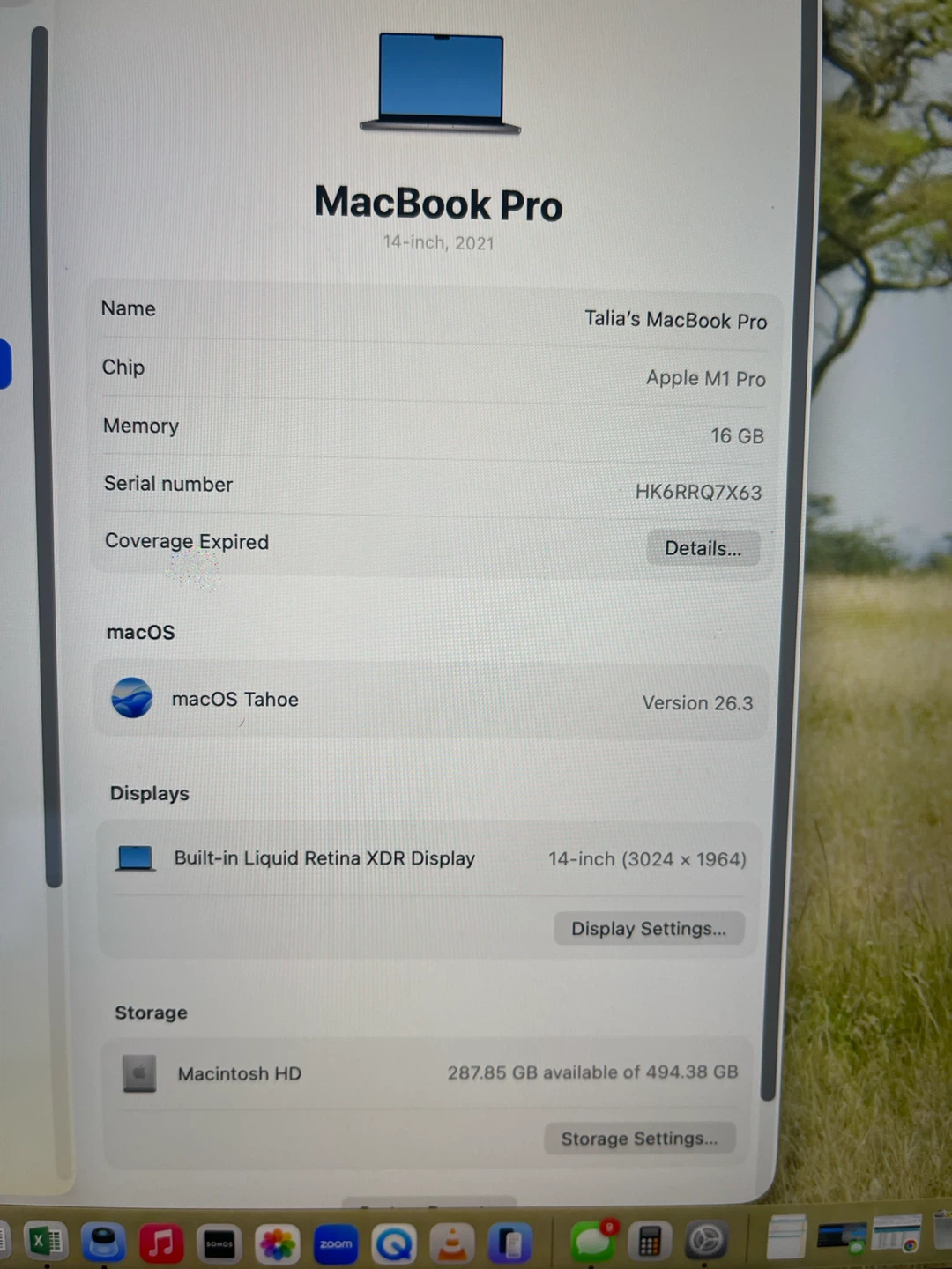 Near mint Macbook Pro 14” 16GB unified memory 500GB SSD2 - photo 4