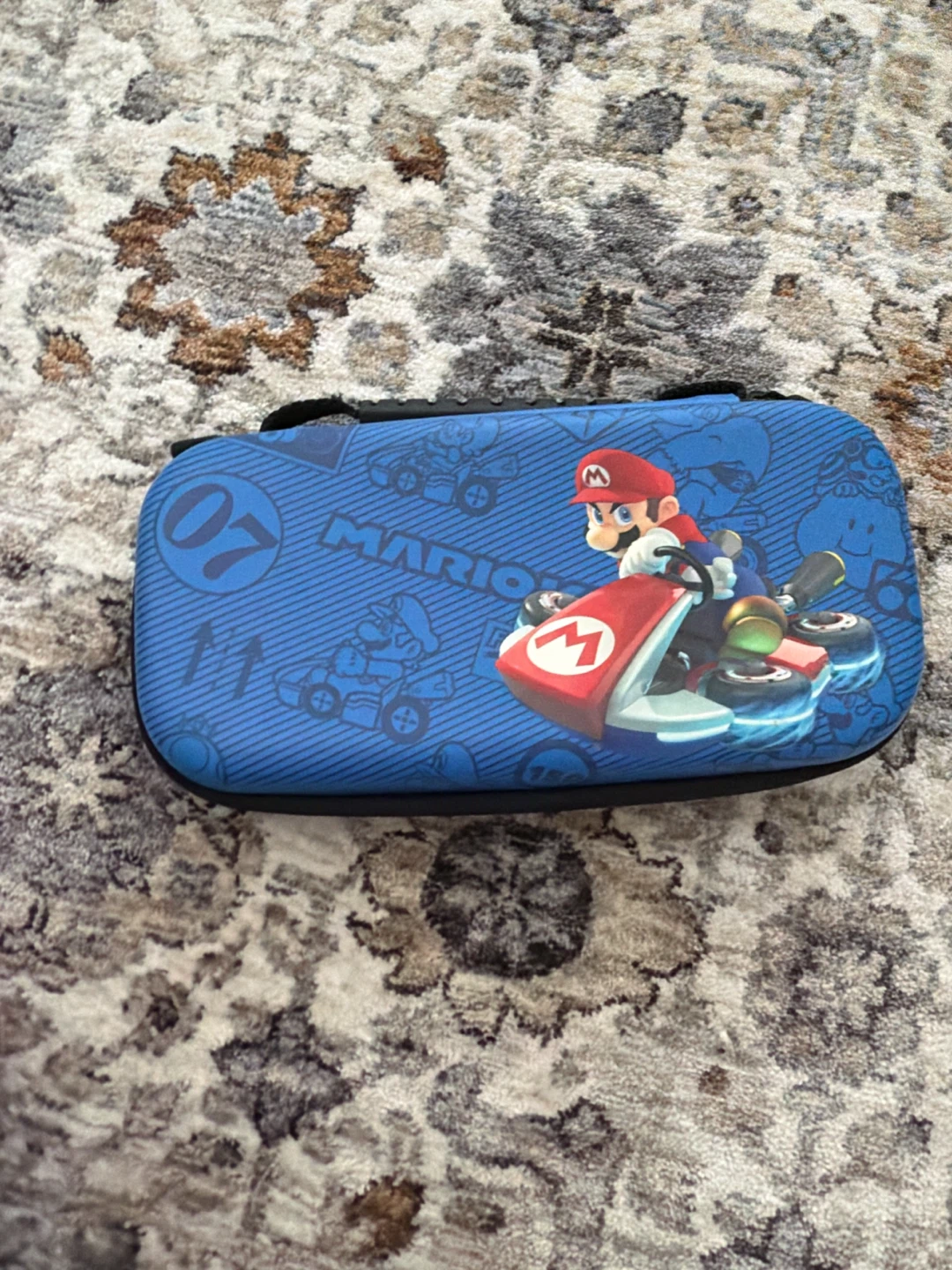 Grey Nintendo Switch Lite with Mario Kart Carrying Case - photo 2