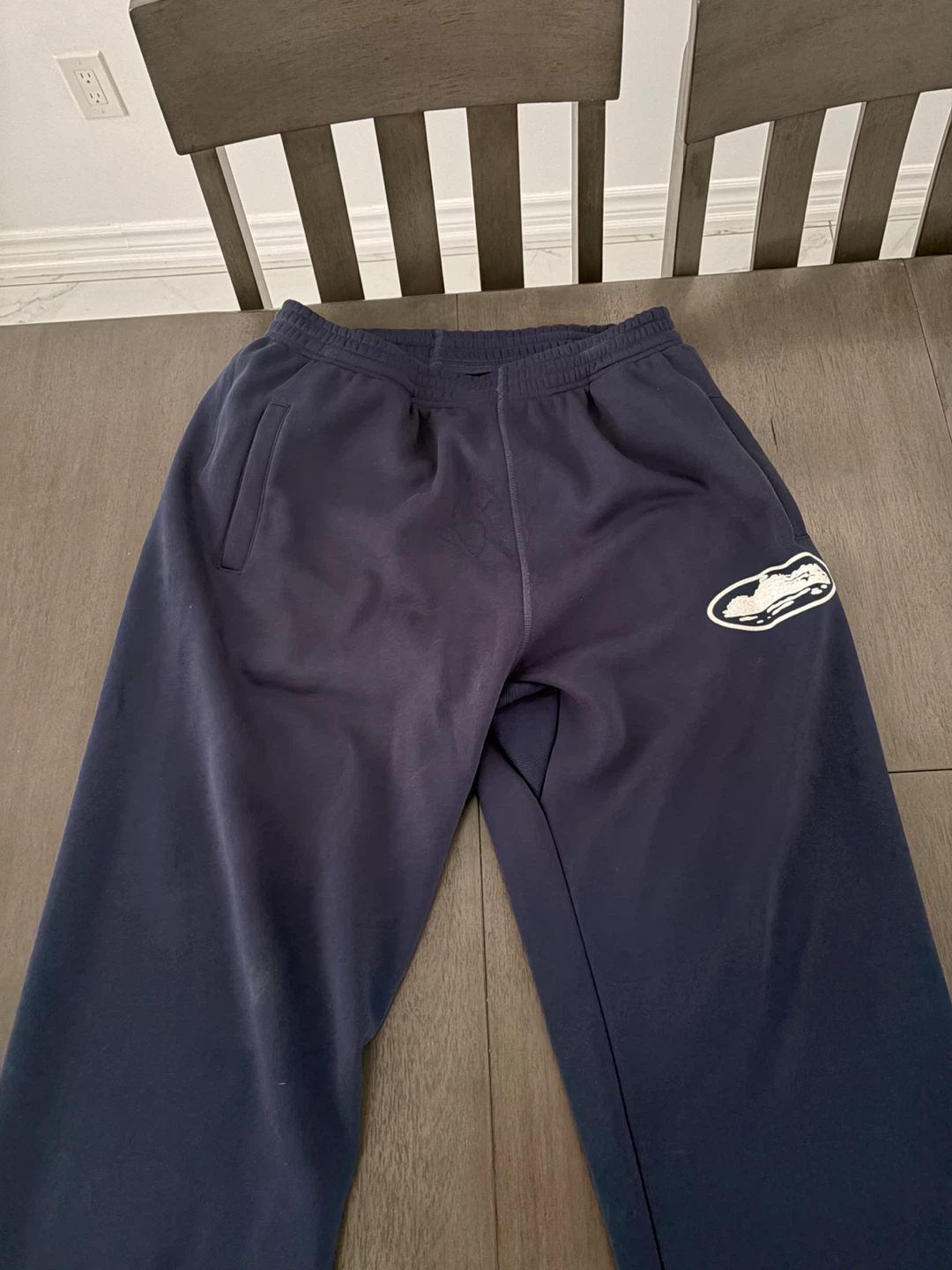 Cortez Navy Blue Hoodie and Sweatpants Set - photo 2