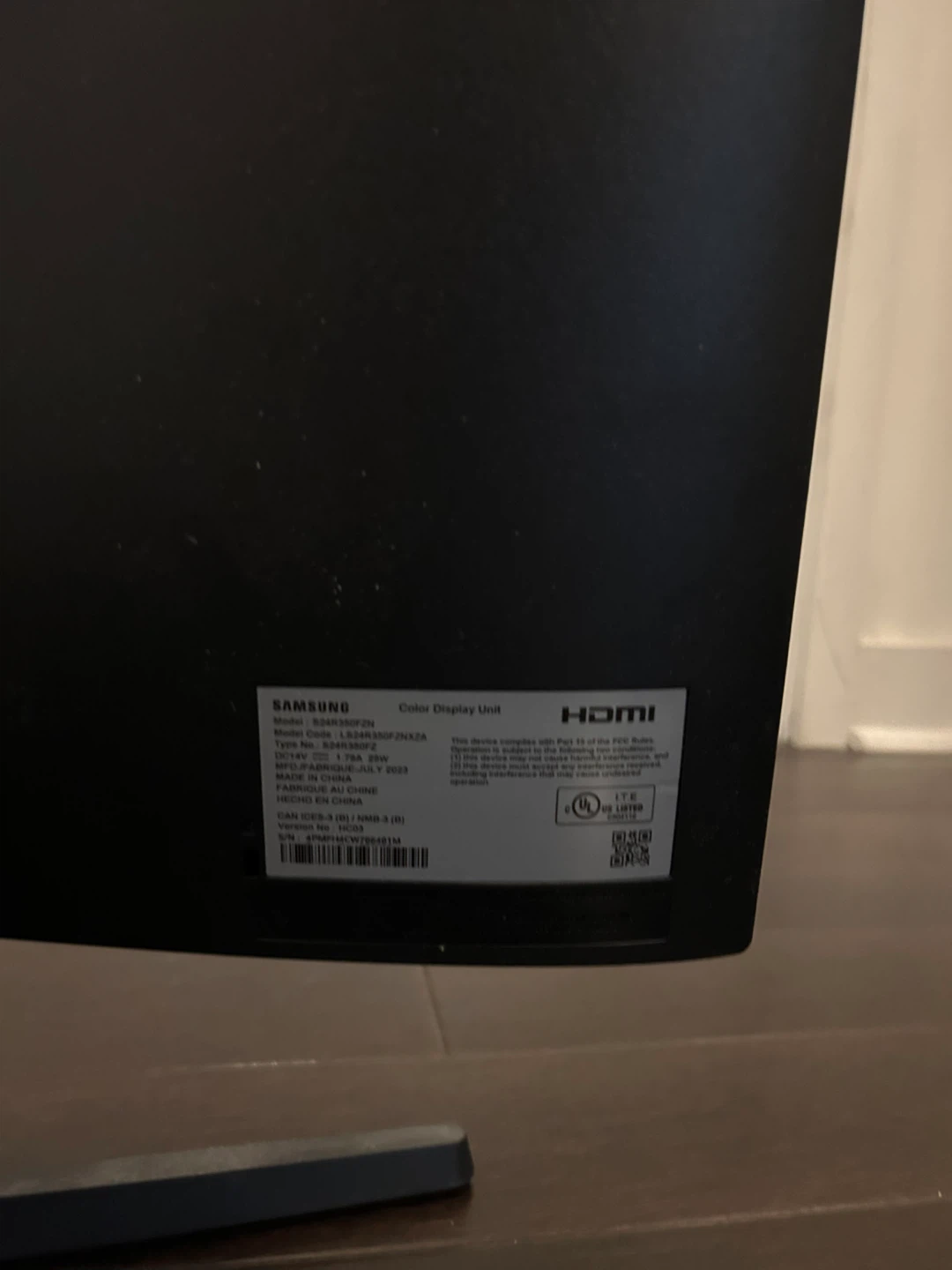 Samsung 24-inch LED Monitor S24R350 - photo 2