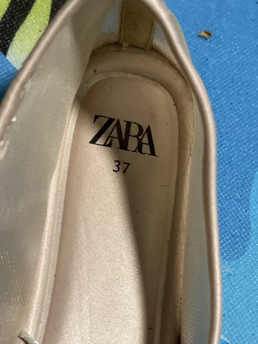 Zara Mesh Ballet Flats Size 37