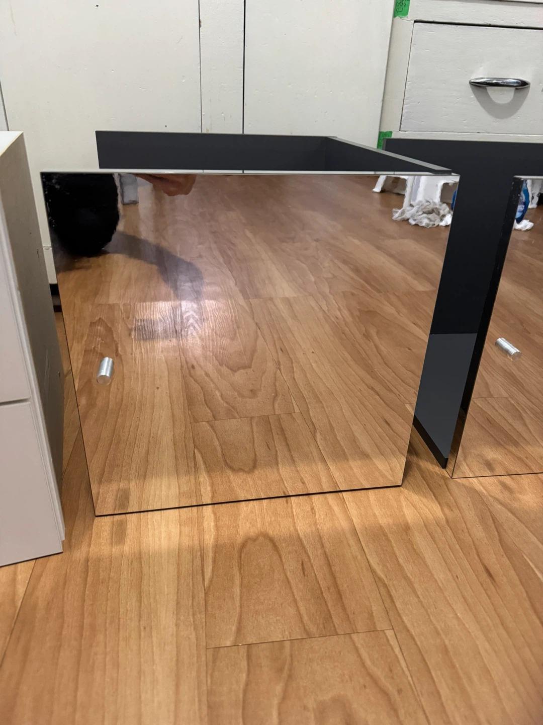 Ikea kallax insert with 2 drawers and shelf insert - mirrored - photo 4