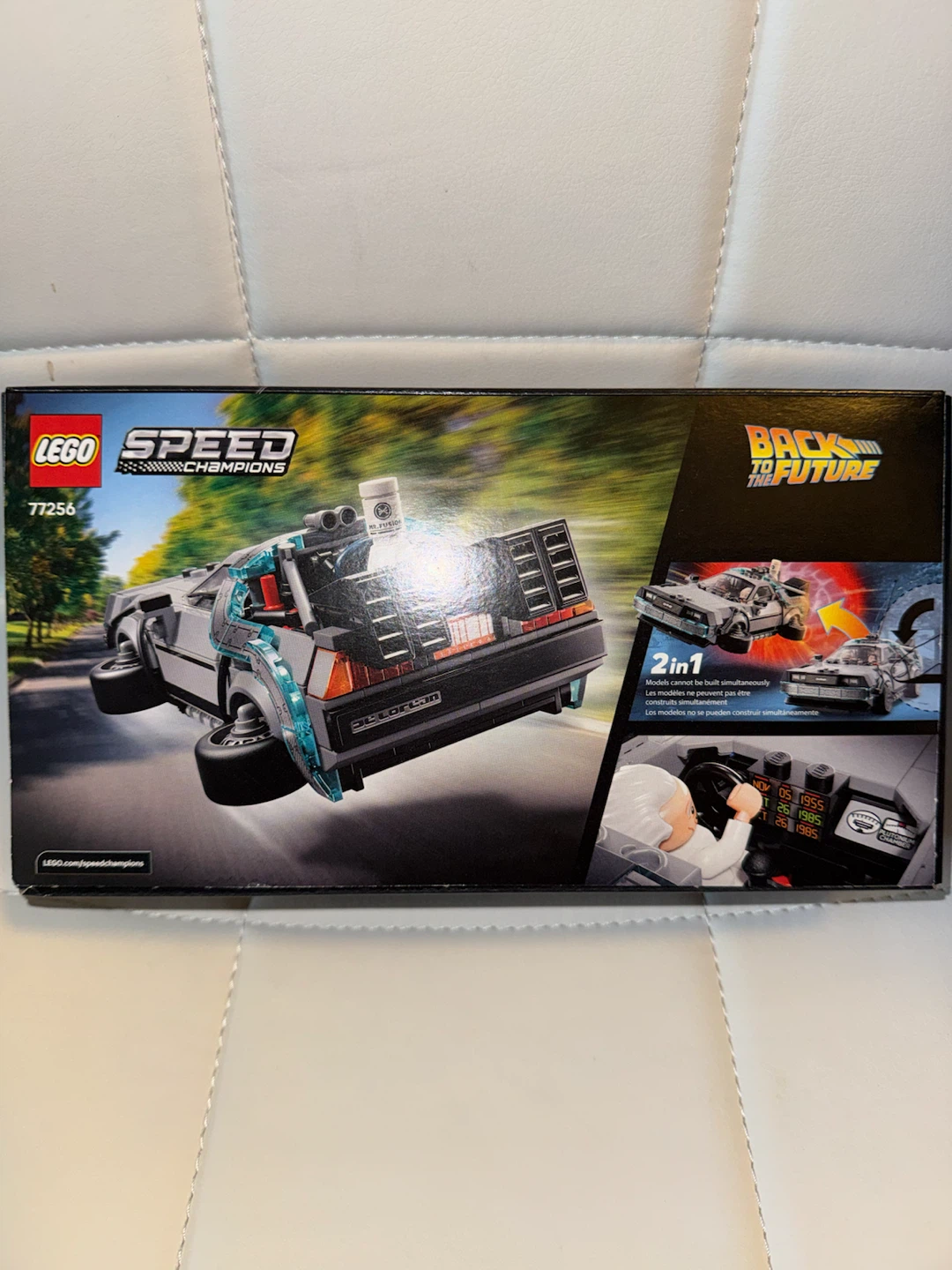 Lego Speed Champions Time Machine from Back to the Future 77256 - photo 2