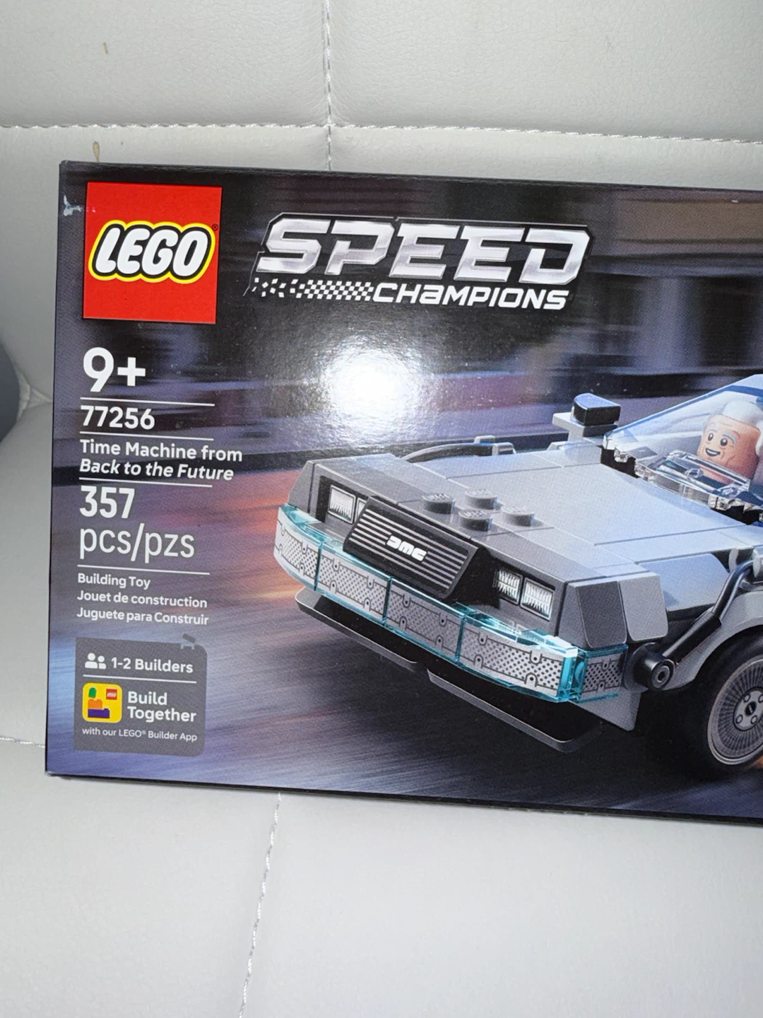 Lego Speed Champions Time Machine from Back to the Future 77256 - photo 3