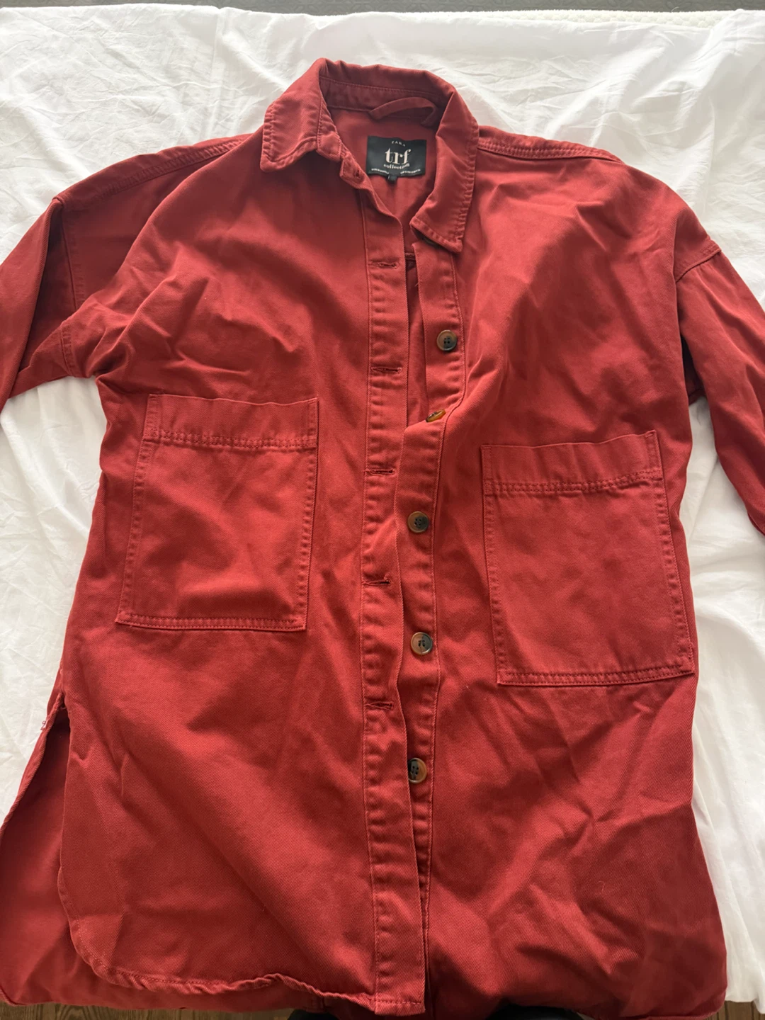 Zara TRF Button-Up Shirt