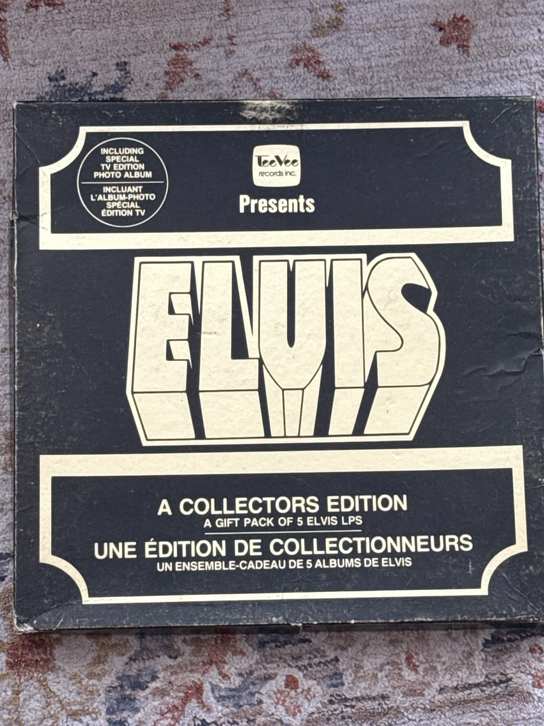 Elvis Presley 5 LP Collectors Edition Vinyl Box Set