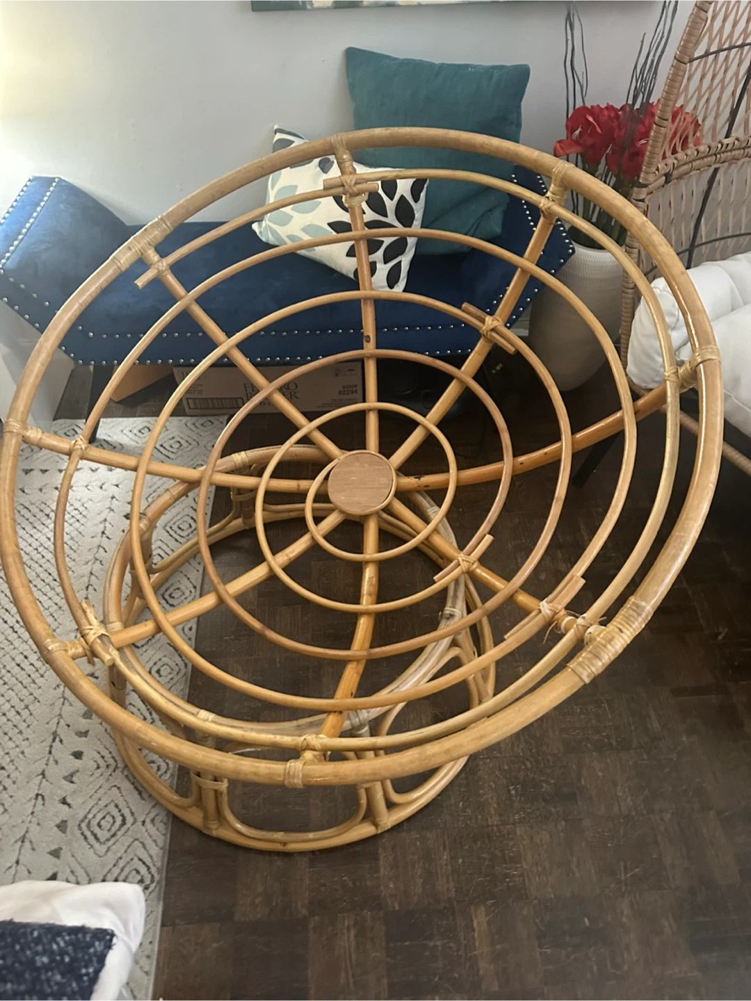 Papasan Chair with Cushion - photo 3