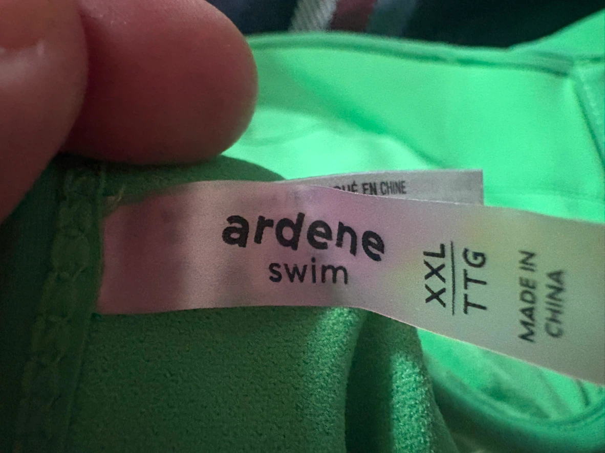 Ardene Swim Green Bikini Top  XXL TTG - photo 2