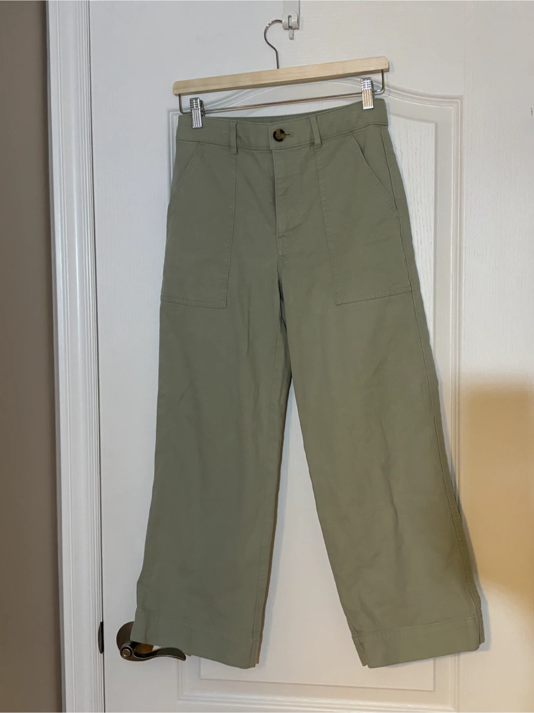 Club Monaco Wide-Leg Crop Pants Size 0