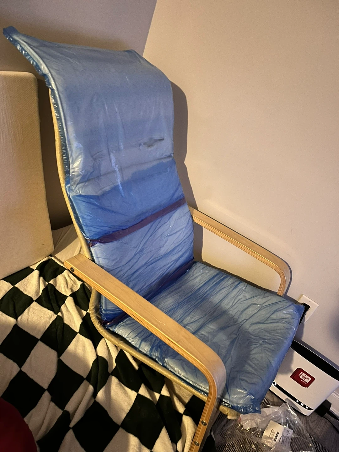 IKEA ÅRSUNDA Armchair, Knisa light gray - photo 2
