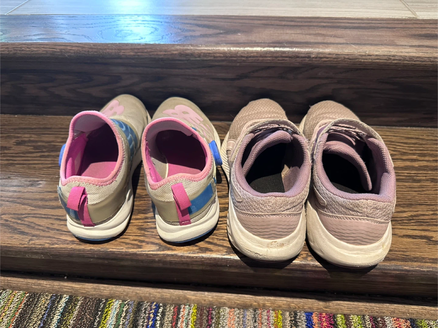 Kids New Balance size 1 & Asics runners Shoes size 2.5 - photo 3