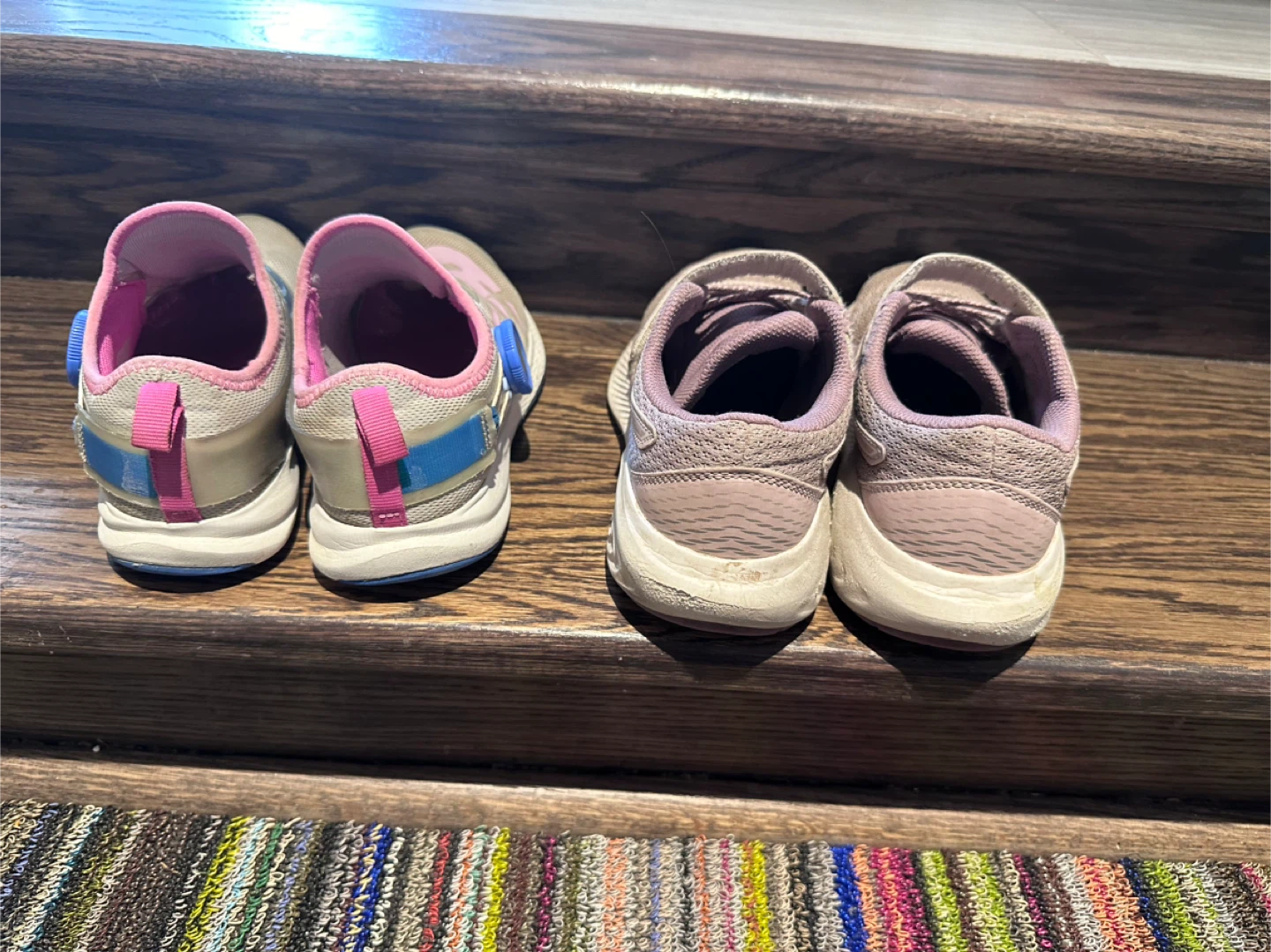 Kids New Balance size 1 & Asics runners Shoes size 2.5 - photo 5