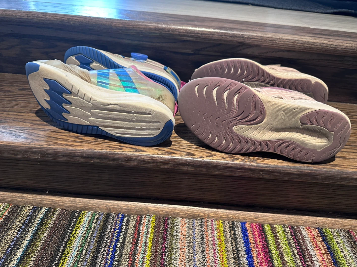 Kids New Balance size 1 & Asics runners Shoes size 2.5 - photo 4