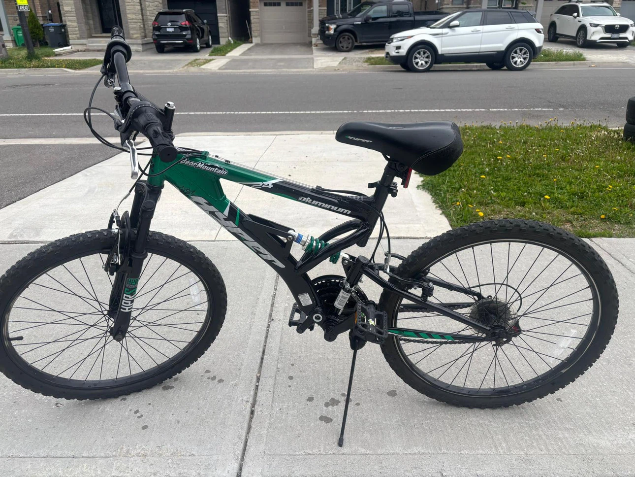 Hyper Bear Mountain Full Suspension Mountain Bike