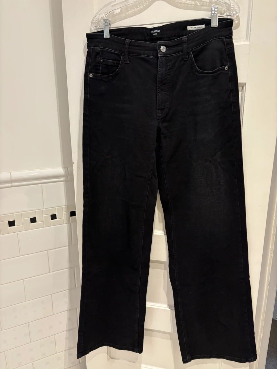 CAMBIO Black Jeans Size 40 / US 10 - photo 4