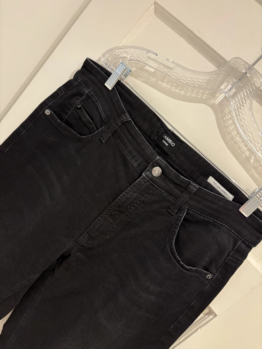 CAMBIO Black Jeans Size 40 / US 10 - photo 3
