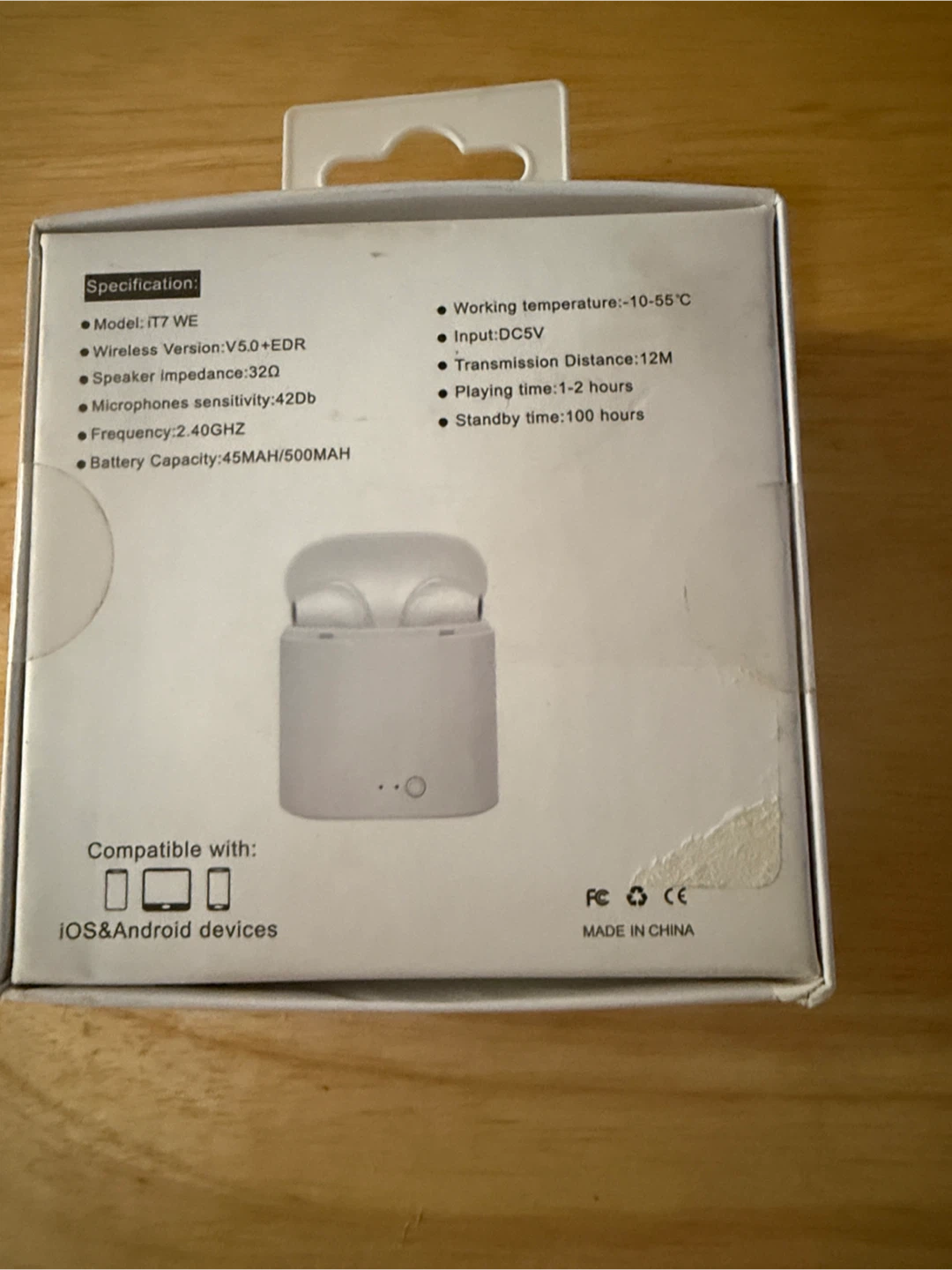 iT7 WE Wireless Earbuds - photo 2