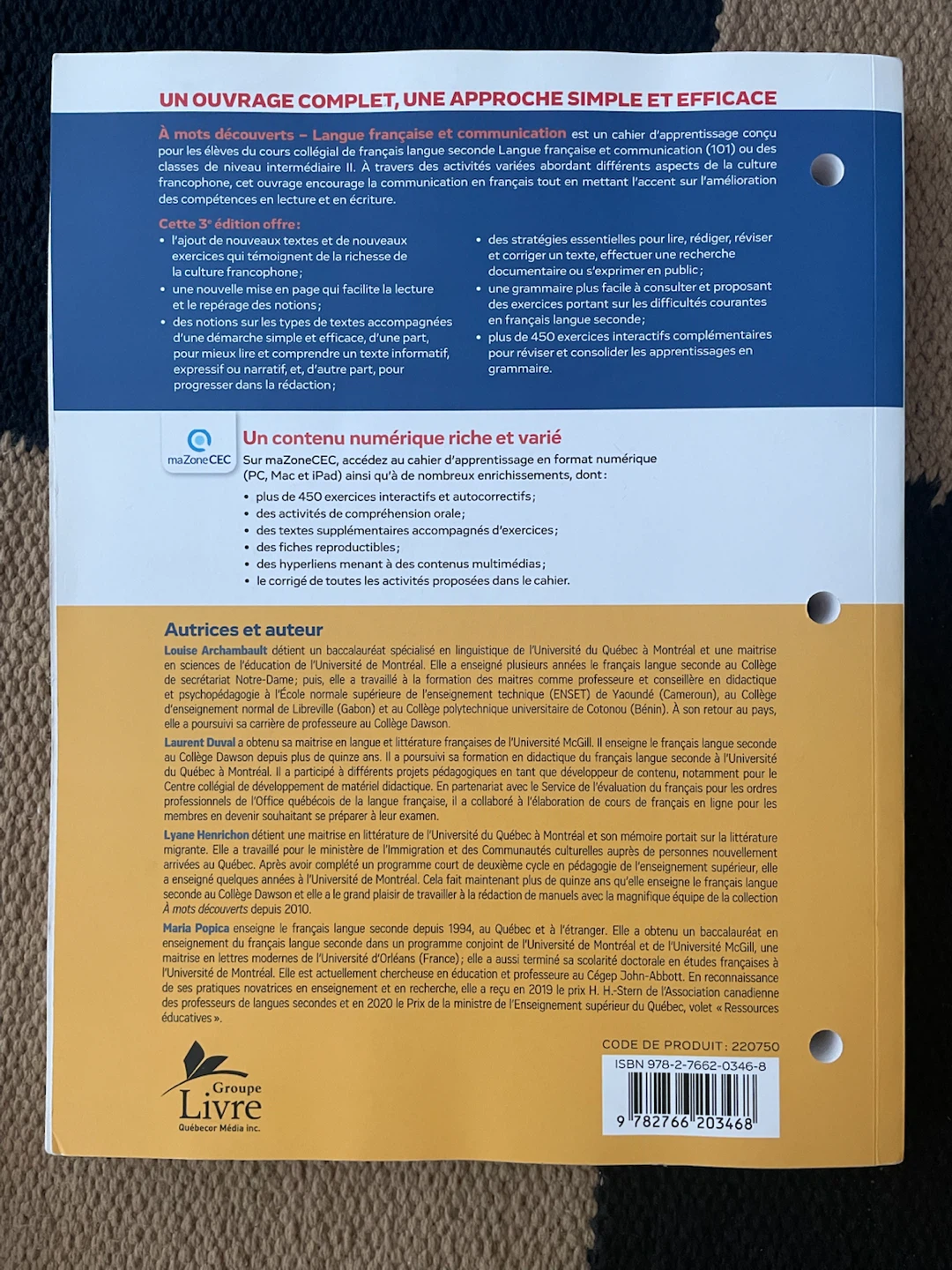 A Mots Decouverts 3e Edition French Textbook - photo 2