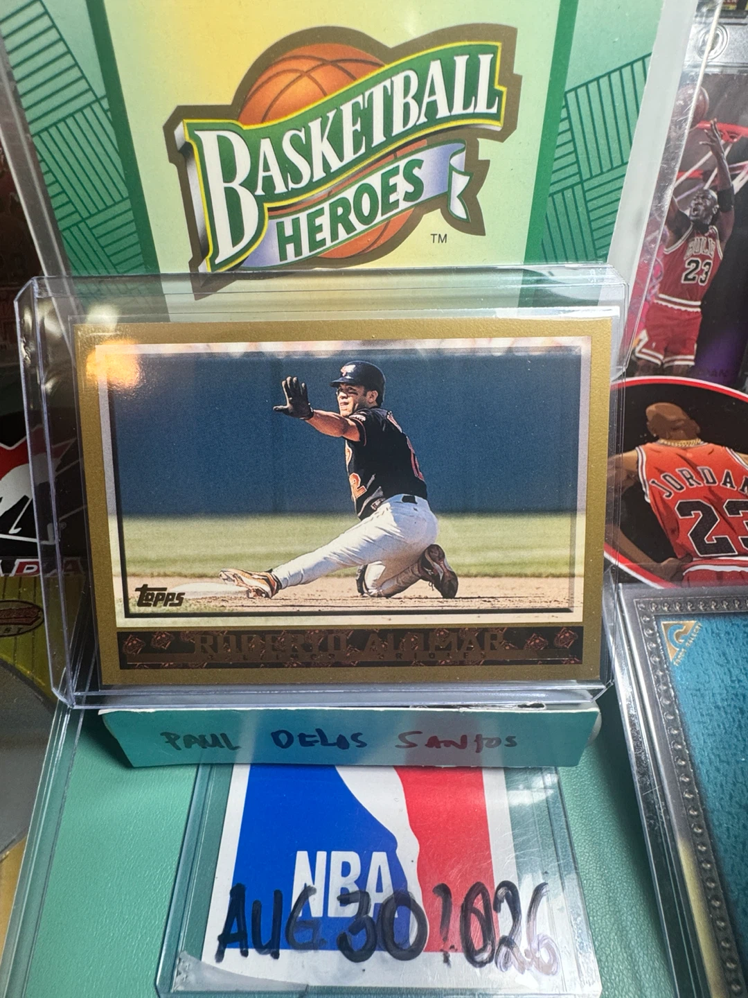 Roberto Alomar Baseball Card Set (3 Cards) - photo 2