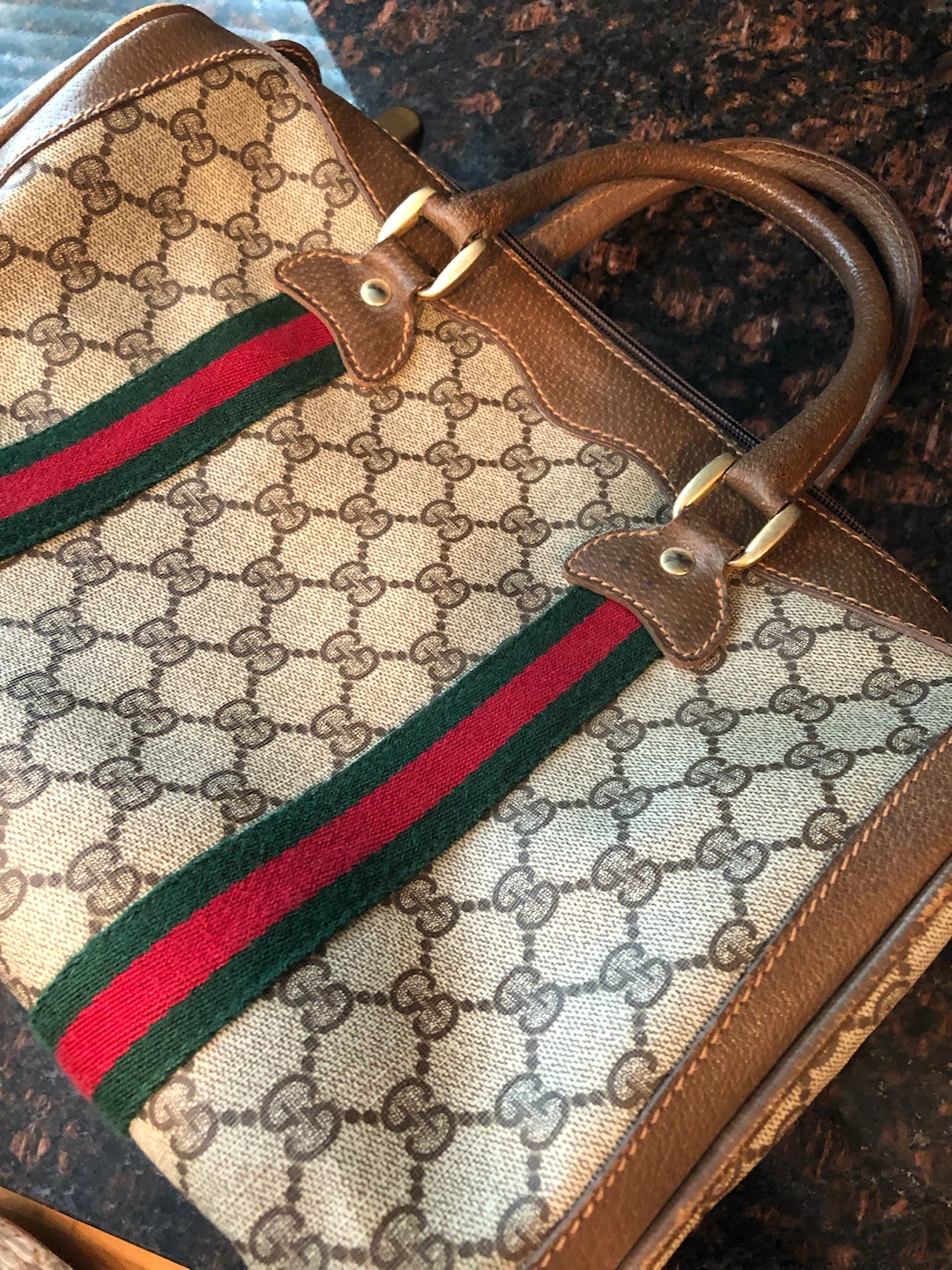 GUCCI Vintage Sherry Purse