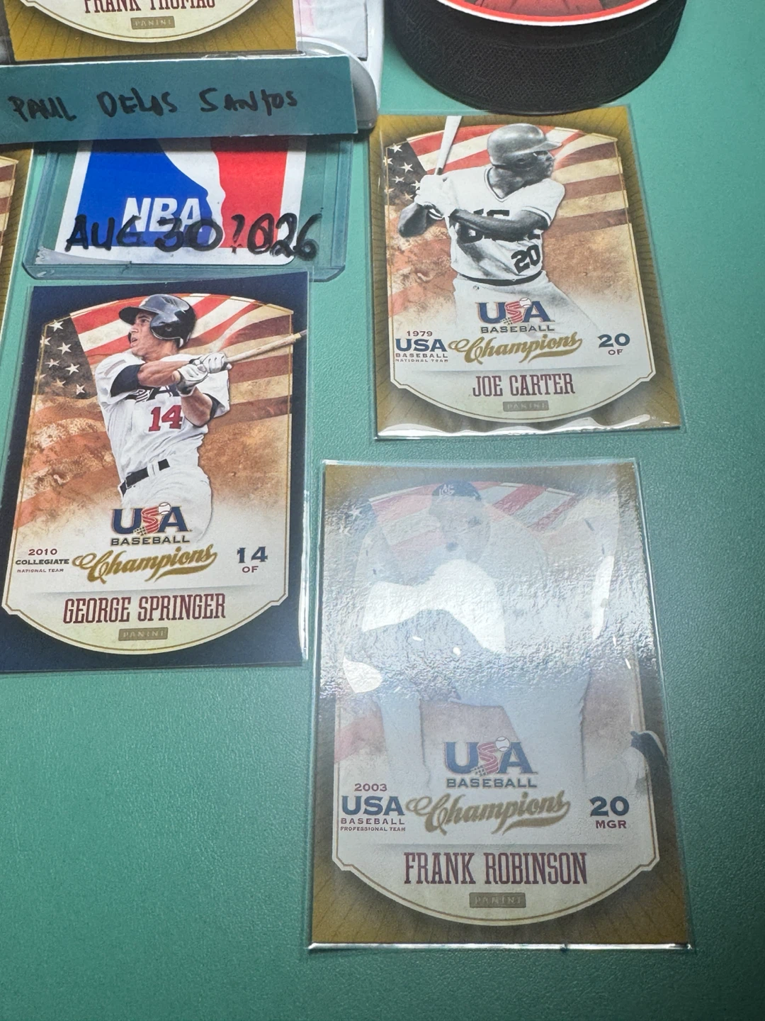 Panini USA Baseball Champions Trading Cards Lot - photo 4