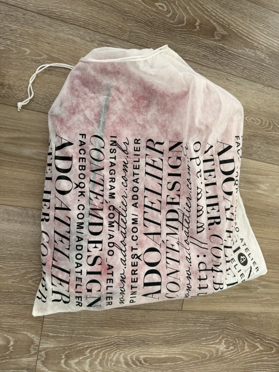 Ado Atelier Red Leather Tote Bag - photo 4