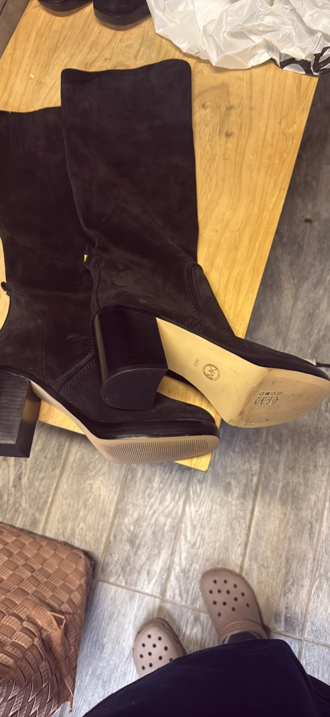 Michael Kors Suede Knee-High Boots - Size 9.5M - photo 2