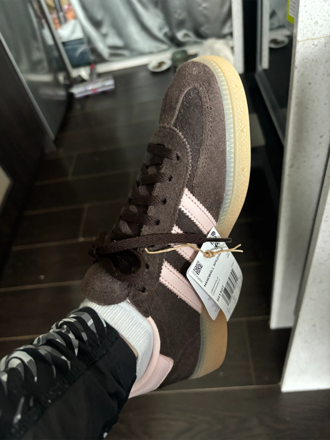 Adidas Handball Spezial W Women's Sneakers Brown Pink Size 6