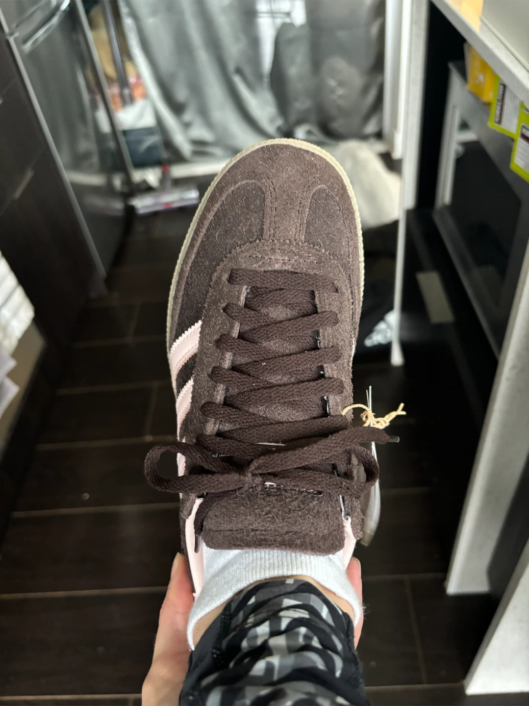 Adidas Handball Spezial W Women's Sneakers Brown Pink Size 6 - photo 3