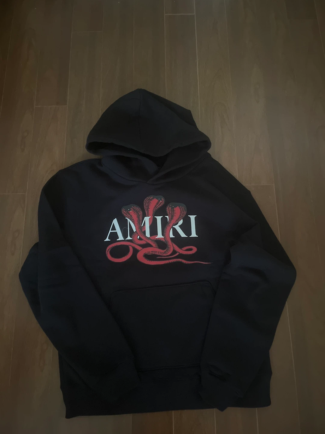 AMIRI Black Cobra Hoodie