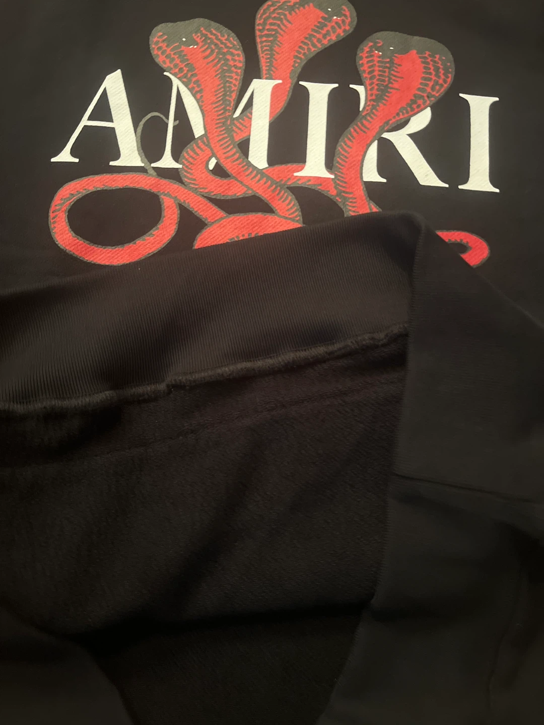 AMIRI Black Cobra Hoodie - photo 5